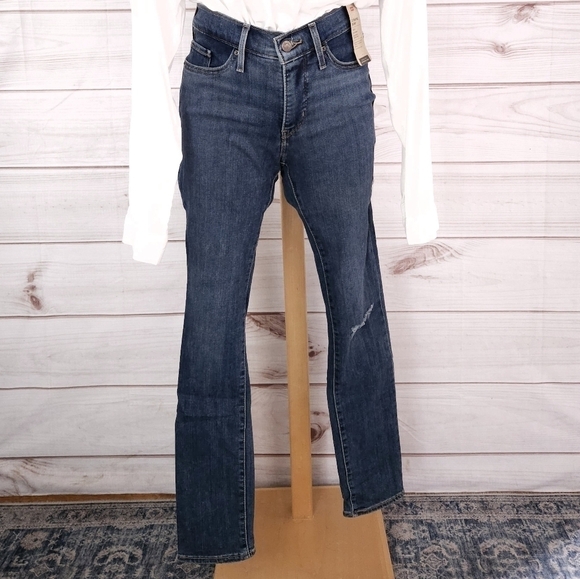 Levi's 311 Mid Rise Shaping Skinny Jean in Medium Wash Blue Size 27 NWT - Picture 3 of 12